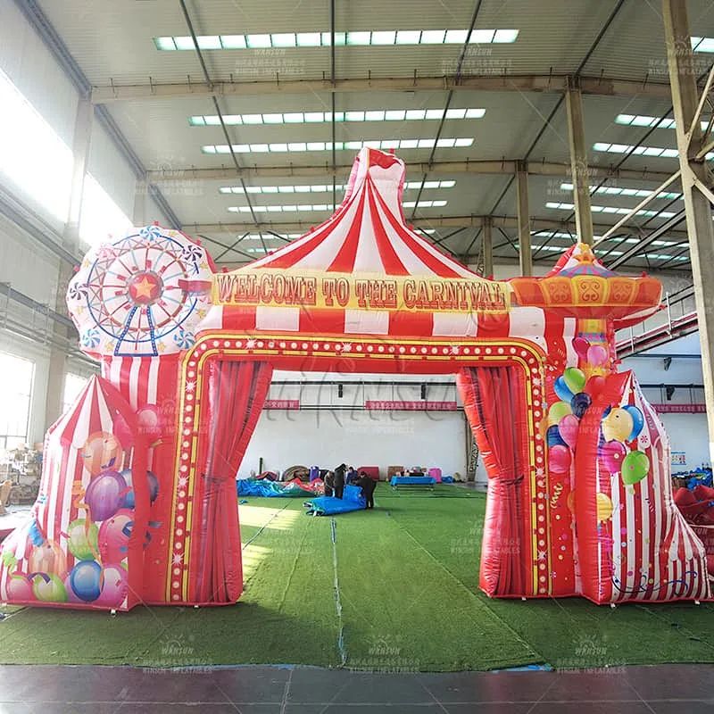 Customized Carnival Theme Inflatable Entrance Arch